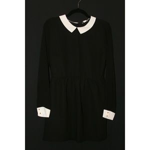 NWT F21 Collared Dress Wednesday Aadams Dreds